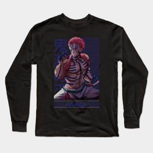 Akaza - Demon Slayer Long Sleeve T-Shirt